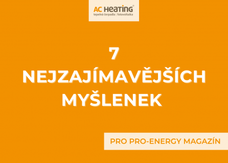 7 nejzajímavějších myšlenek
