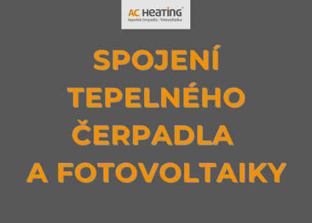 SPOJENÍ TEPELNÉHO ČERPADLA A FVE