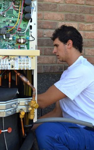 Instalace tepelného čerpadla